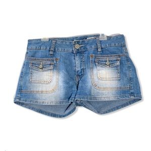 Indigo Rein Blue Jean Shorts